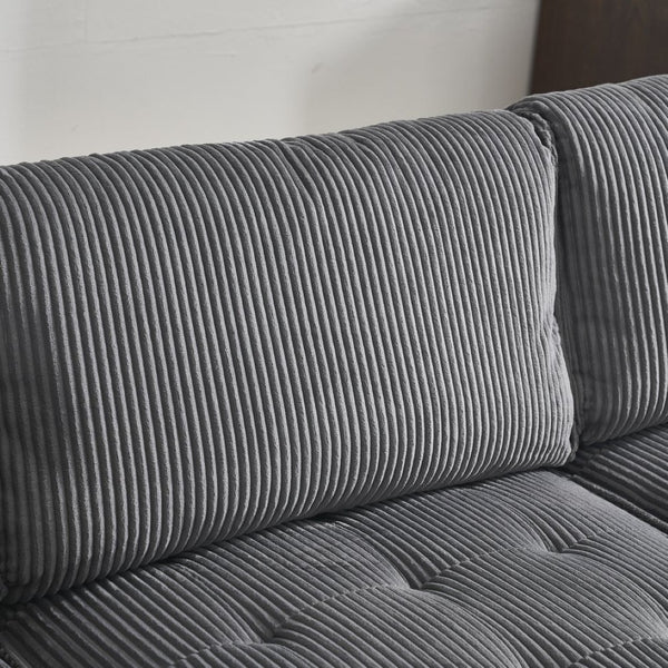 English Elm United We Win U-Shaped Modular Sectional Sofa - 6-Seat Reversible Chaise For Stylish Living Rooms W1568S00157-GIGA