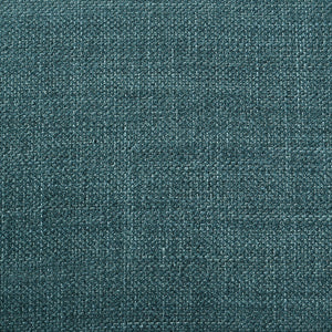 English Elm 2pc Modern Upholstered Dining Side Chairs with Curved Back, Foam Cushion Comfort, Wood Legs Finish Brown,Teal 38.19 L x 14.17 W x 20.87 H B011P363273