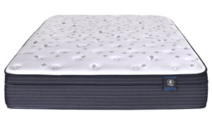 English Elm Restonic Comfortcare Euro Top Hybrid Queen Mattress with Cooling Gel Plush Support B123P303024