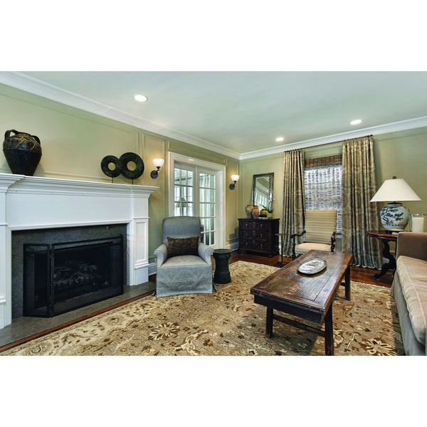 Thomas Lighting Bristol Lane Transitional Wall Sconce with Dome Glass Shade for Bathroom or Hallway Brown 2101WS/10