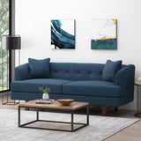 Christopher Knight Home® - Noble House - Mableton Mid-Century Modern Upholstered 3 Seater Sofa