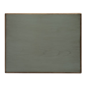 Butler Specialty Company Tyler Elegant Rectangular Wood Side Table With Unique Starburst Inlay Design Pastel Green Rubberwood,Cherry,Maple And Walnut Veneers,Mdf 2116482-butler