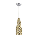 Glitzy 5'' Wide 1-Light Mini Pendant - Polished Chrome 21168/1 Elk Lighting