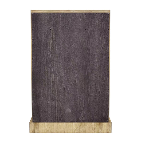 Butler Specialty Danforth Rectangular Wood 5 Drawer Secretary Desk With Drop Front, Stylish Storage For Home Offices Beige Rubberwood Solids,Mdf,Cherry Veneer,Nickel 2118424-butler