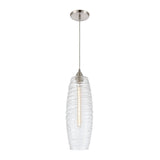 Liz 6'' Wide 1-Light Mini Pendant - Satin Nickel 21192/1 Elk Lighting