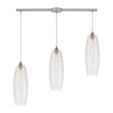 Liz 36'' Wide 3-Light Multi Pendant - Satin Nickel 21192/3L Elk Lighting