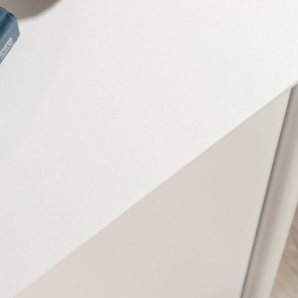 English Elm Storage Cabinet - Sleek White Finish With Adjustable Shelves For Stylish, Versatile Organization Solutions B356P402649-GIGA