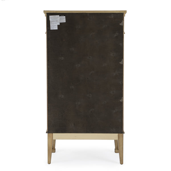 Butler Specialty Wordsworth Elegant Wood 4-drawer Secretary With Drop-front Writing Surface And Vintage Charm Beige Rubberwood,Mdf,Cherry,Maple & Walnut Veneers 2126424-butler