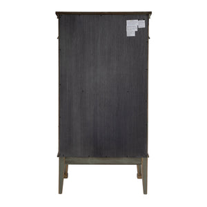 Butler Specialty Wordsworth Elegant Wood 4-drawer Secretary With Drop-front Writing Surface And Vintage Charm Pastel Green Rubberwood,Mdf,Cherry,Maple & Walnut Veneers 2126482-butler