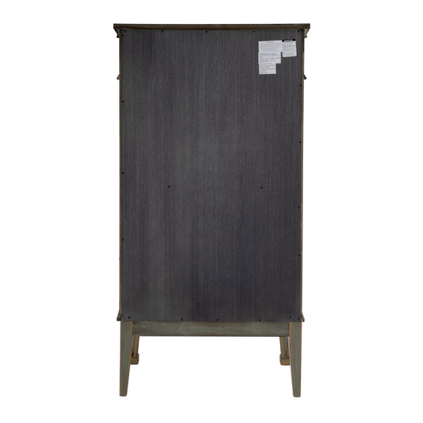 Butler Specialty Wordsworth Elegant Wood 4-drawer Secretary With Drop-front Writing Surface And Vintage Charm Pastel Green Rubberwood,Mdf,Cherry,Maple & Walnut Veneers 2126482-butler