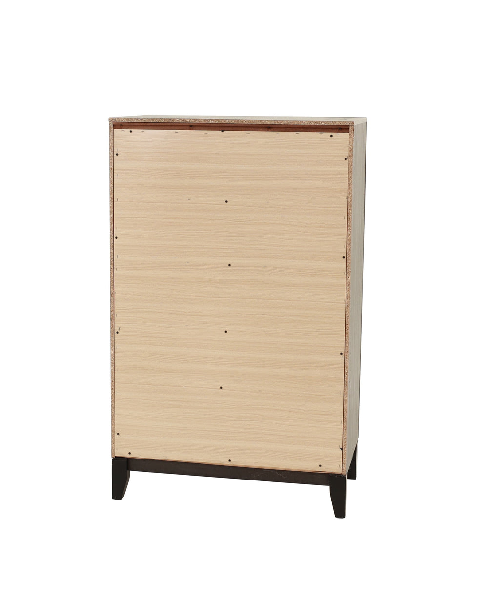 English Elm Bedroom Rustic Grey Oak Tall Chest 5-Drawer Solidwood Style Pine Storage Cabinet 31x16x50" B011P250826