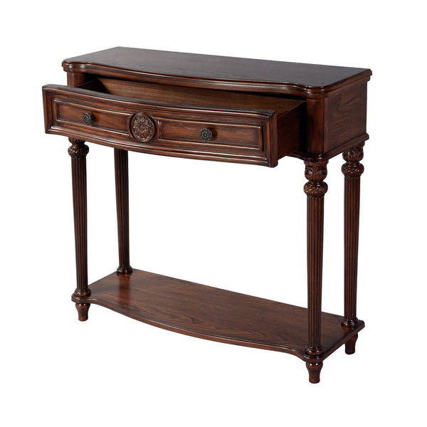 Butler Specialty Company Alexander Console Table – Elegant Design With Ample Storage For Any Space Brown Fiberboard,Cherry Veneer,Poplar Wood,Rubberwood 2130001-butler