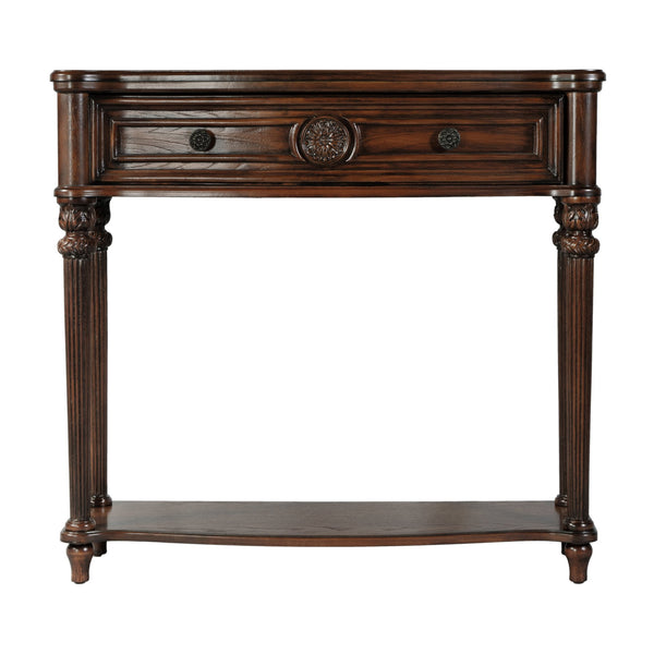 Butler Specialty Company Alexander Console Table – Elegant Design With Ample Storage For Any Space Brown Fiberboard,Cherry Veneer,Poplar Wood,Rubberwood 2130001-butler