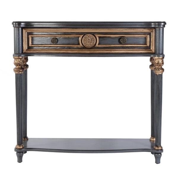 Butler Specialty Company Alexander Console Table – Elegant Design With Ample Storage For Any Space Blue Poplar Wood,Cherry Veneer,Fiberboard 2130483-butler