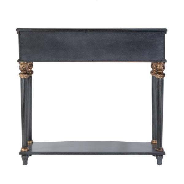 Butler Specialty Company Alexander Console Table – Elegant Design With Ample Storage For Any Space Blue Poplar Wood,Cherry Veneer,Fiberboard 2130483-butler
