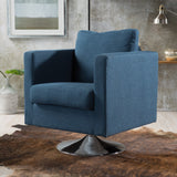 Christopher Knight Home® - Noble House - Holden Modern Fabric Swivel Club Chair