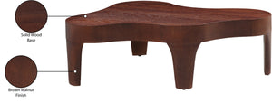Oakley Brown Coffee Table 213Brown-C Meridian Furniture
