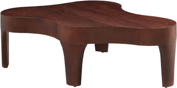 Oakley Brown Coffee Table 213Brown-C Meridian Furniture