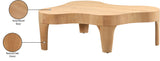 Oakley Natural Coffee Table 213Oak-C Meridian Furniture