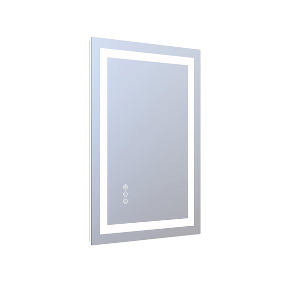 English Elm 20" X 28" Led Vanity Mirror Dual Front Back Lighting Anti-fog Dimmable Bathroom W1920P493130