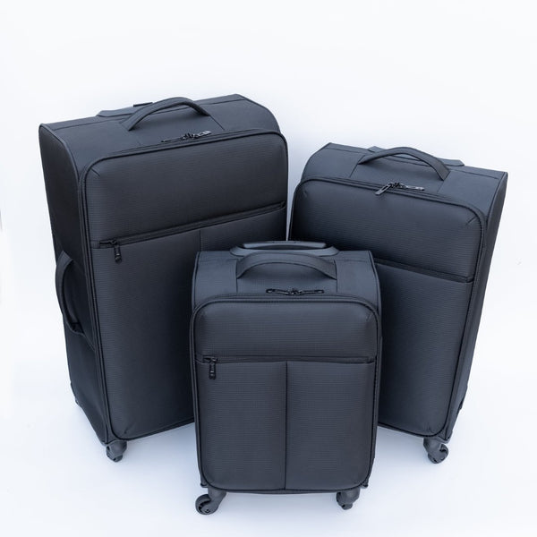 English Elm Oxford Cloth Spinner Suitcase Waterproof Soft Shell Travel Bag with Telescoping Handle W2710P242521