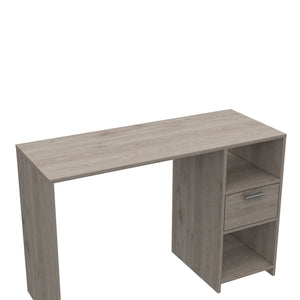 English Elm Arlington Computer Desk With Open Shelves & Drawer - Stylish, Compact Workstation For Small Spaces B128P148860