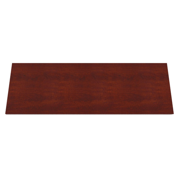 OSP Home Furnishings 48x24 Folding Nesting Table with Laminate Top and Locking Casters for Training Rooms 72X24  Cherry 842T26-C