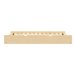 English Elm Daybed Solid Pine Wood Frame Transitional Sofa Sleeper for Studios and Guest Rooms B011S02449
