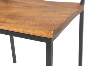 Yarrow Collection Dining Chair Salt Flat - Yarrow Collection Dining Chair Cocoa finish SFYARRCHR00CS Malouf