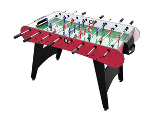 English Elm Soccer Foosball Table 4 Foot Mdf Build for Game Room Family Fun Indoor Play W1936P308767