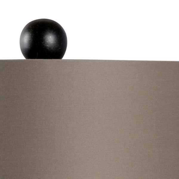 Wildwood Stoneridge Textured Bronze Glass Lamp With Bronze Iron Base — Slim 28" Transitional Accent Light For Rooms 21741