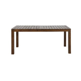 Christopher Knight Home® - Noble House - Nola Outdoor Rustic Acacia Wood Dining Table, Dark Brown