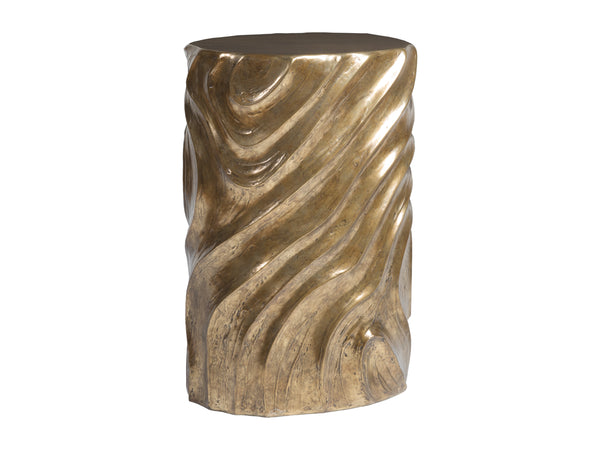 Lexington Artistica Home Catalan Oval Drum Table - Whimsical Bronze-clad Sculpture For Unique Home Decor & Signature Designs Bronze Wood 2180-950