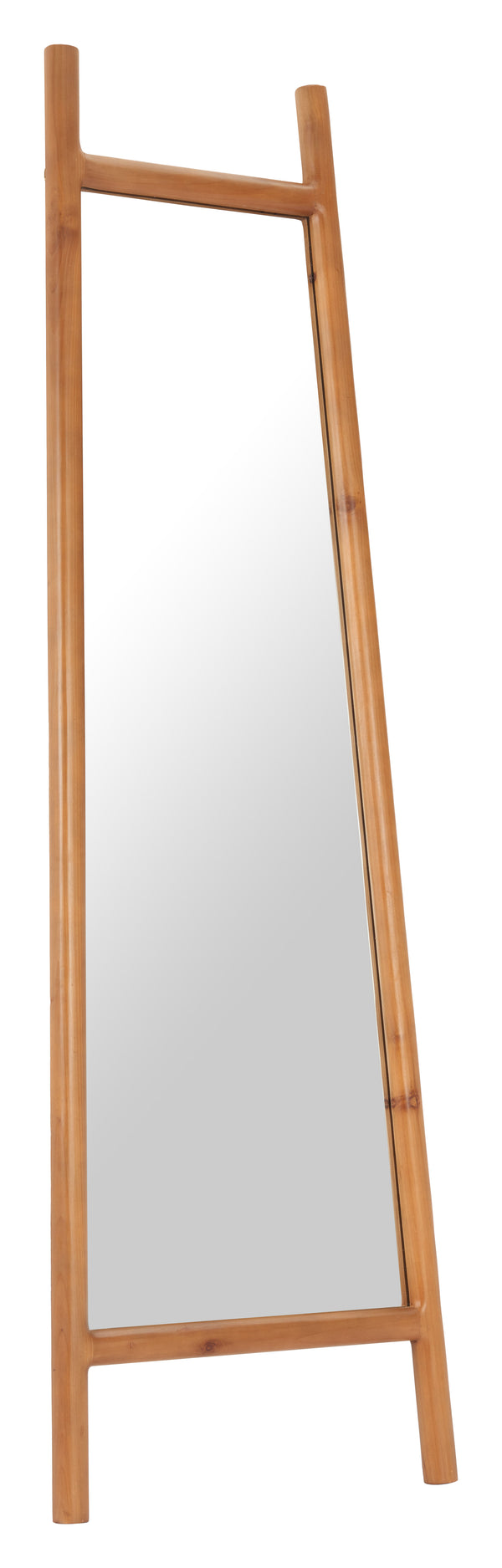 Zuo Modern Stiga Standing Mirror - Timeless Elegance With Modern Design, Perfect For Any Space And Decor Natural Fir Wood,Glass,Mdf 110313-zuo-modern