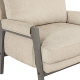 OSP Home Furnishings Amari Wood Frame Armchair Linen