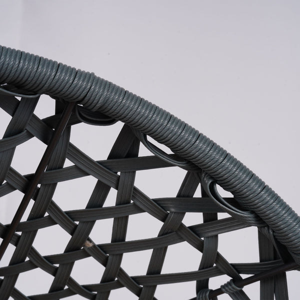 English Elm Cat Swing Bed With Stand & Plush Cushion - Cozy Egg Chair For Cats, Small Dogs & Pets, Durable Wicker W2500P283885