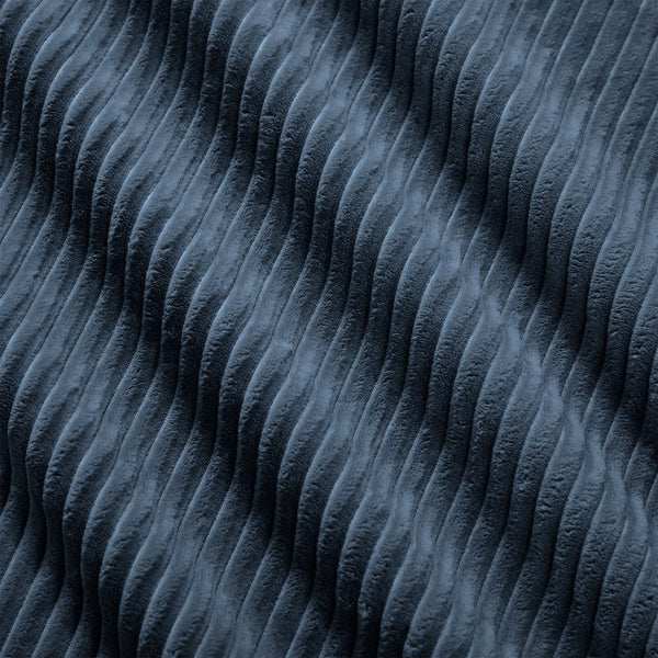 English Elm 153" Modern L-Shaped Modular Sectional Sofa: Cozy 4-Seater With Tufted Design & Movable Ottoman, Blue W714S01499