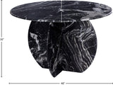 Formentera Black Dining Table 219Black-DT48 Meridian Furniture