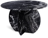 Formentera Black Dining Table 219Black-DT48 Meridian Furniture