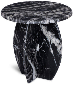 Formentera Black End Table 219Black-ET Meridian Furniture