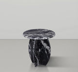 Formentera Black End Table 219Black-ET Meridian Furniture