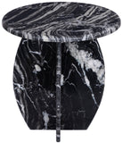 Formentera Black End Table 219Black-ET Meridian Furniture