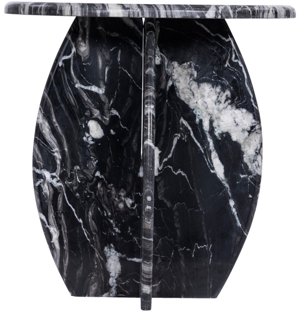 Formentera Black End Table 219Black-ET Meridian Furniture
