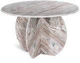 Formentera Brown Dining Table 219Brown-DT48 Meridian Furniture