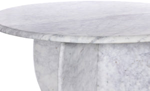 Formentera White Coffee Table 219White-CT Meridian Furniture