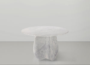 Formentera White Dining Table 219White-DT48 Meridian Furniture
