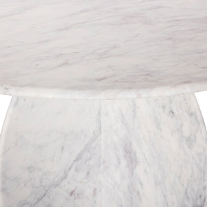 Formentera White Dining Table 219White-DT48 Meridian Furniture