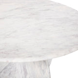 Formentera White Dining Table 219White-DT48 Meridian Furniture