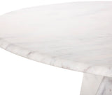 Formentera White Dining Table 219White-DT48 Meridian Furniture