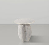 Formentera White End Table 219White-ET Meridian Furniture